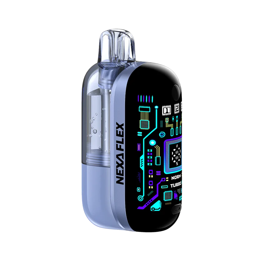 Nexa Flex 40K Kit Clear Disposable Vape Visible Edition - Black Coral